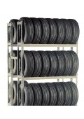 STARTER | 48 Tire Double Row Automotive Storage Shelving | 3 Shelves